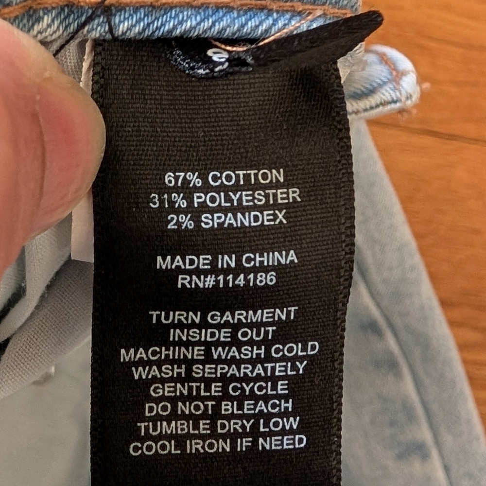 Frye Light Wash Rolled Cuff Jeans - Picture 6 of 8